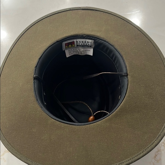 Vintage Olive Green Men's Hat - Picture 3 of 4